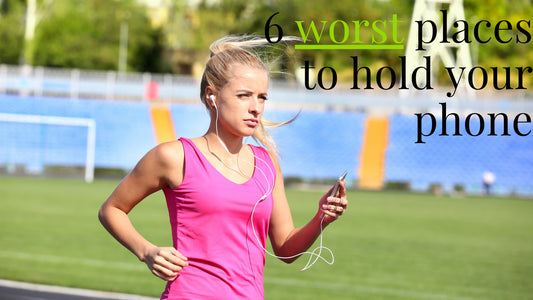 The 6 worst places to hold your phone during a run (and the two best!)