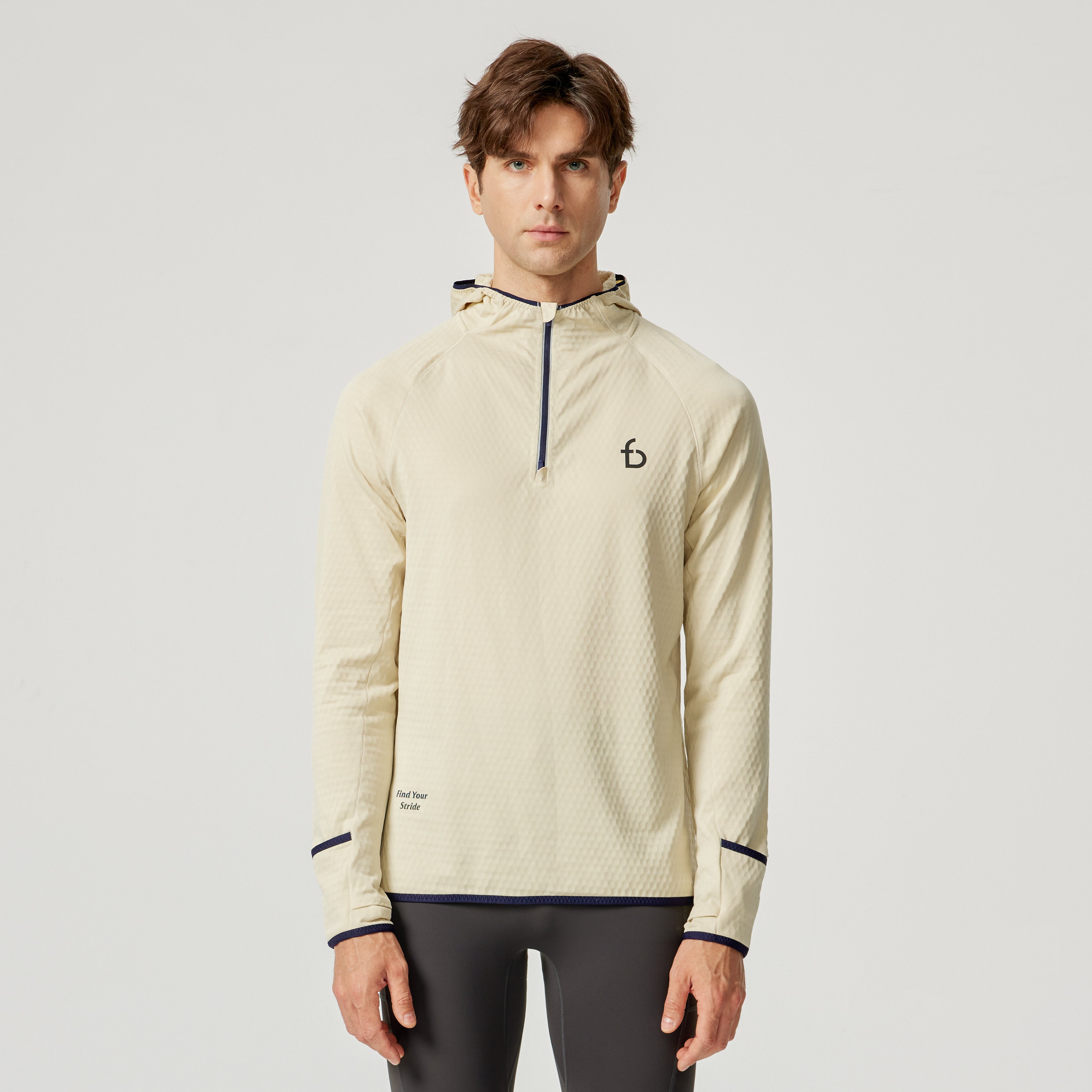 Men's Carbondale Half Zip Hoodie – FlipBelt