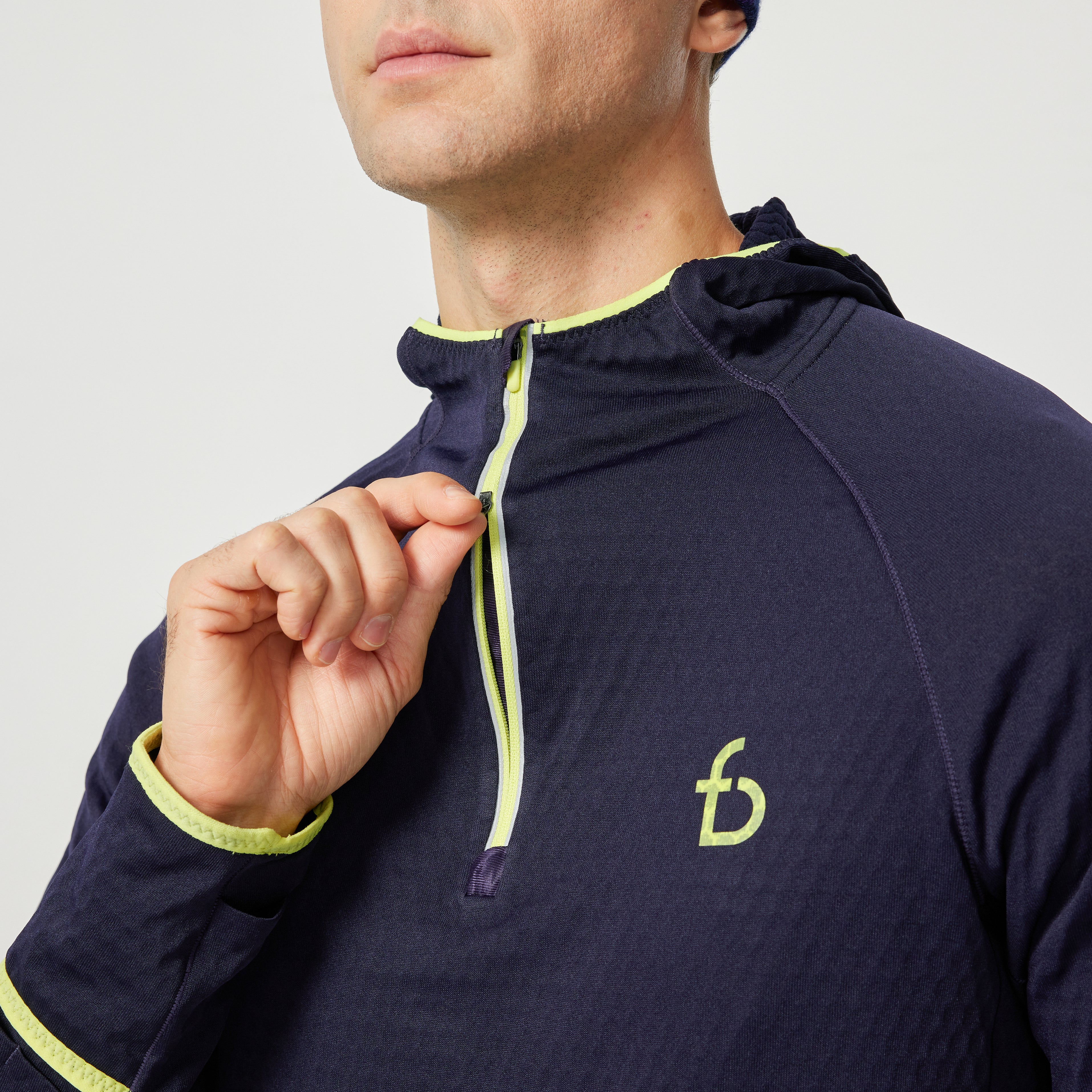 Men's Carbondale Half Zip Hoodie – FlipBelt