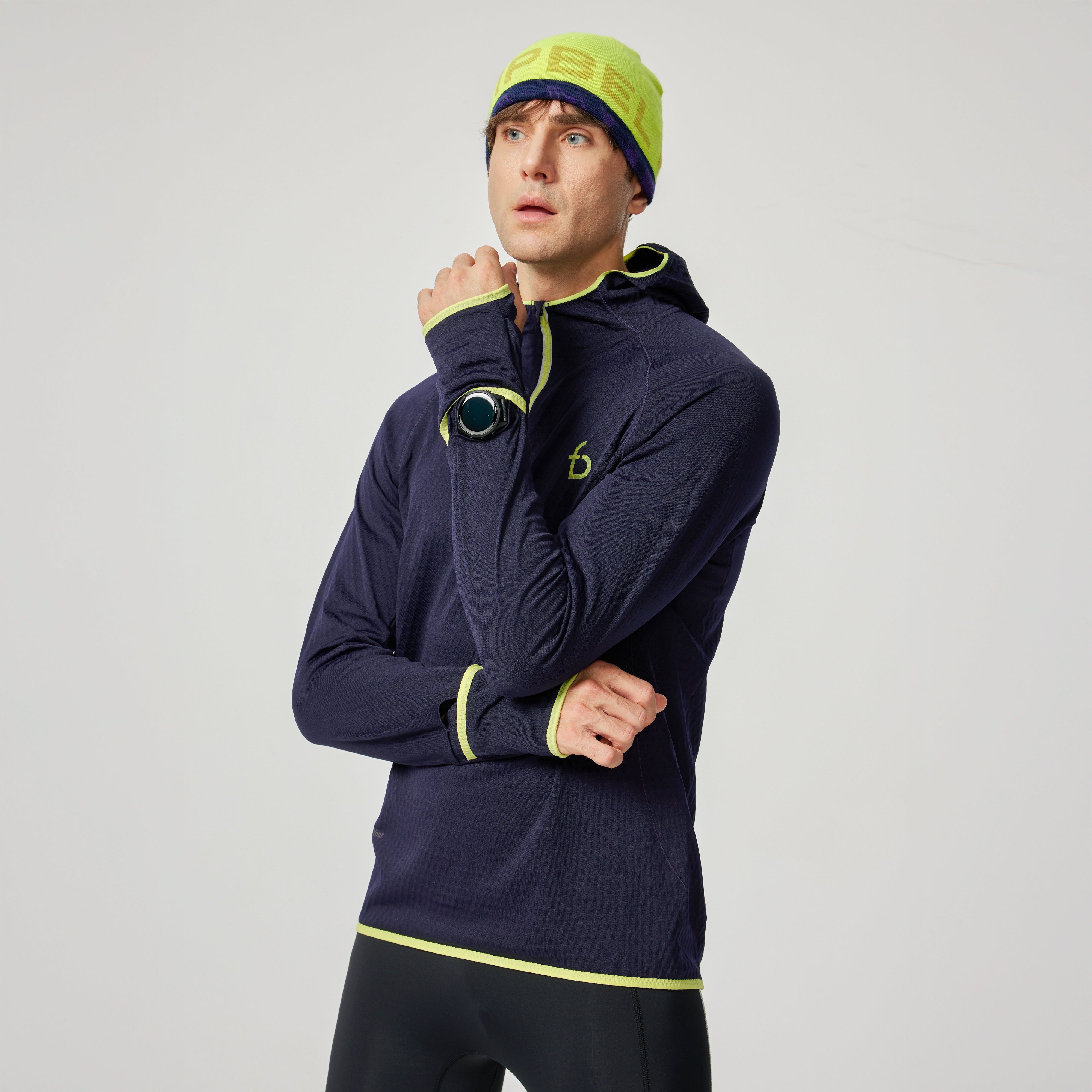 Men's Carbondale Half Zip Hoodie – FlipBelt