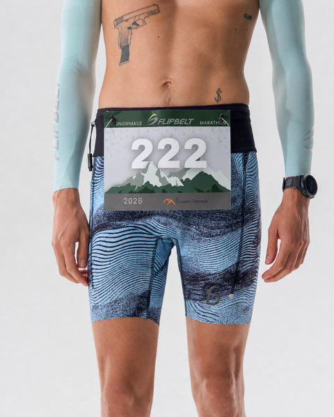 Men's Trail Compression Shorts - 360° Storage & Pole System – FlipBelt