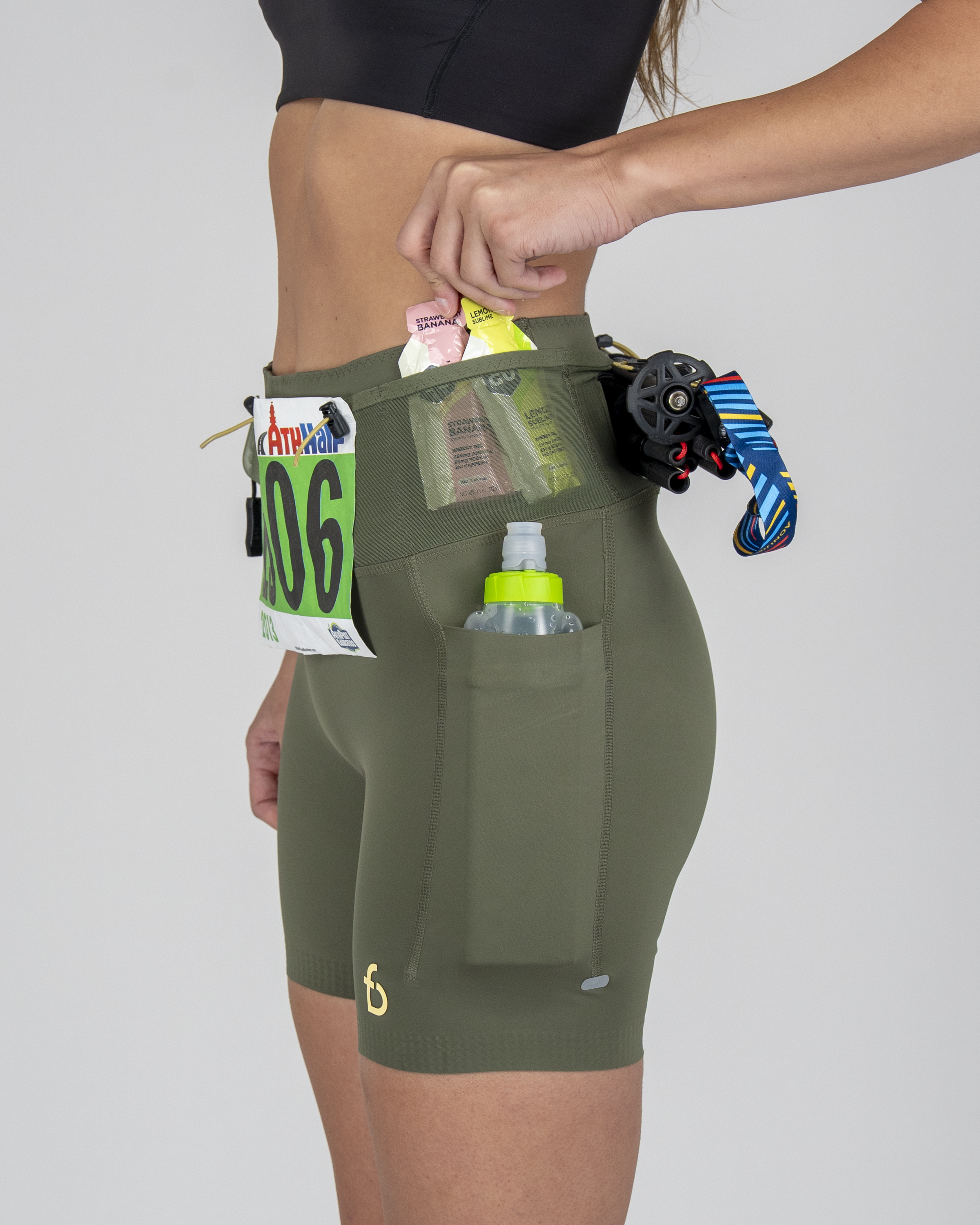 Women's Trail Running Compression Shorts