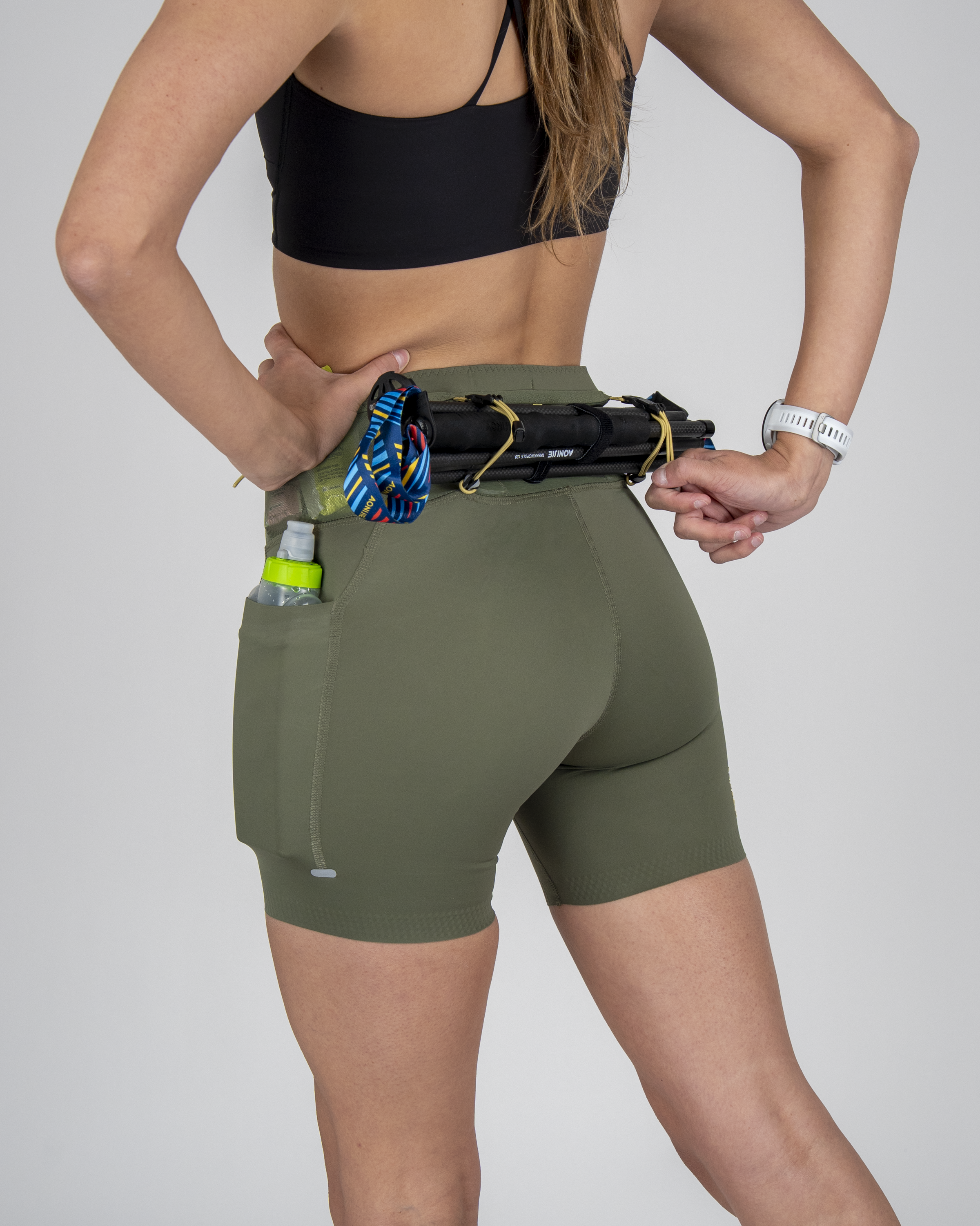 Women's Trail Running Compression Shorts