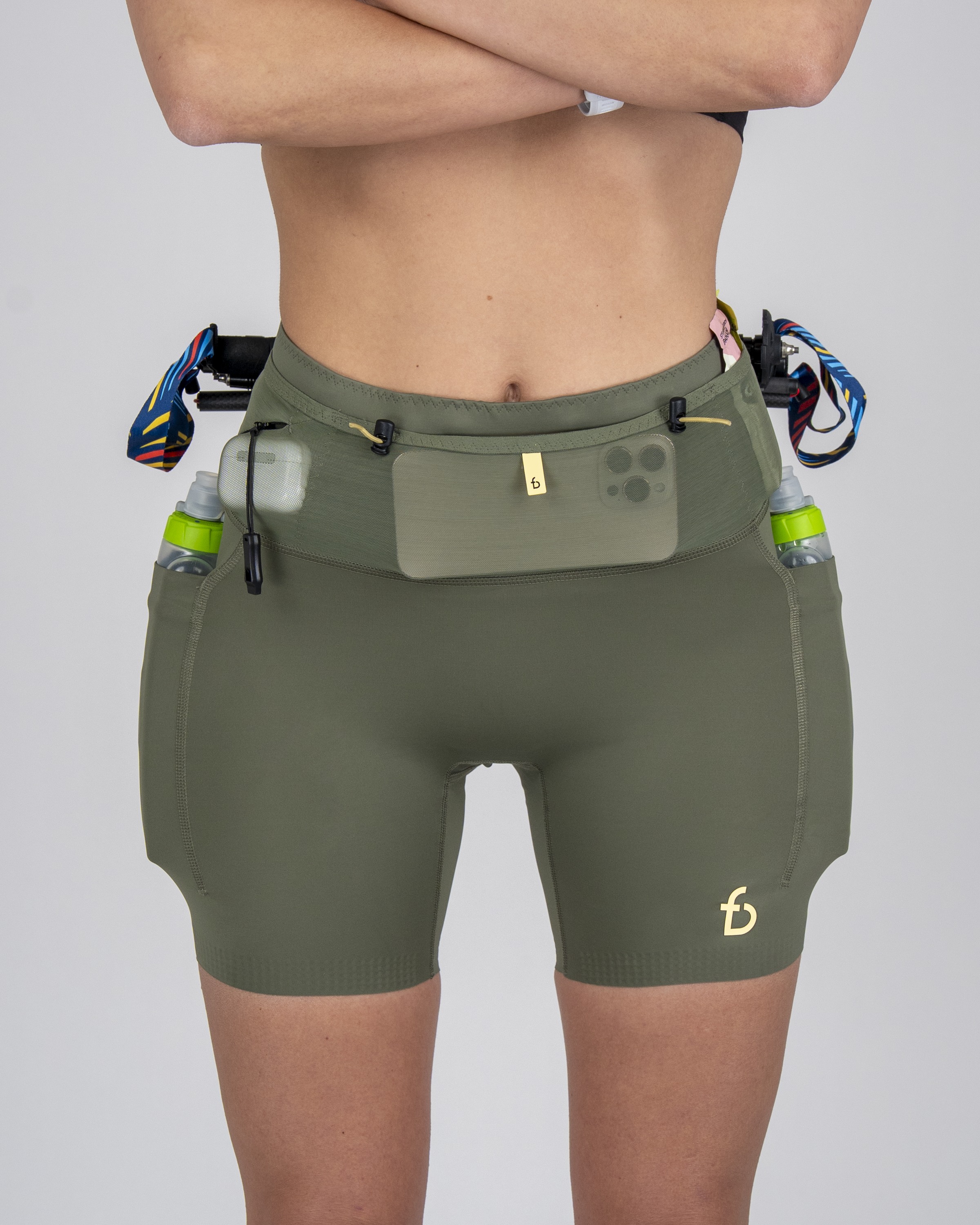 Women's Trail Running Compression Shorts