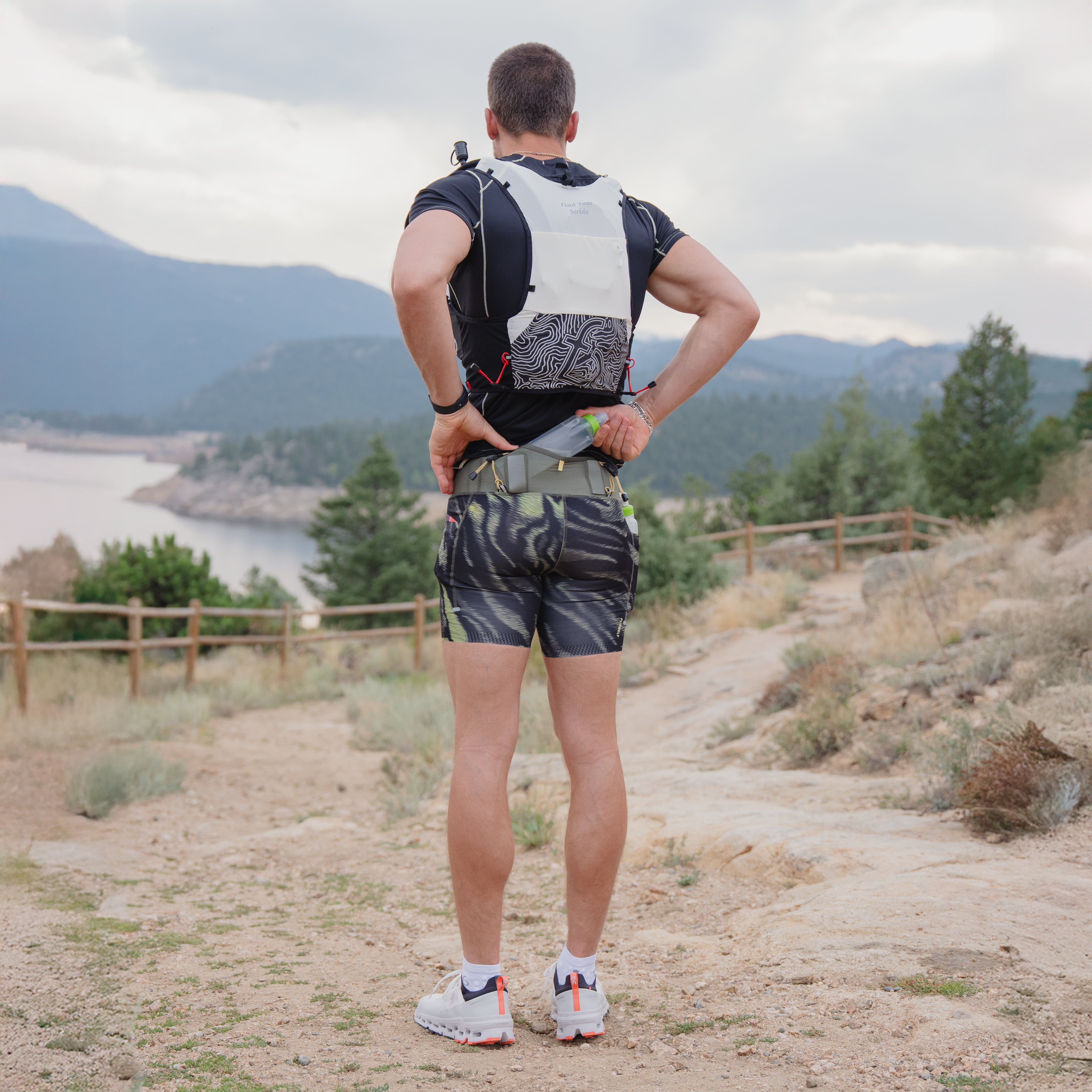 Men's Trail Run Compression Shorts