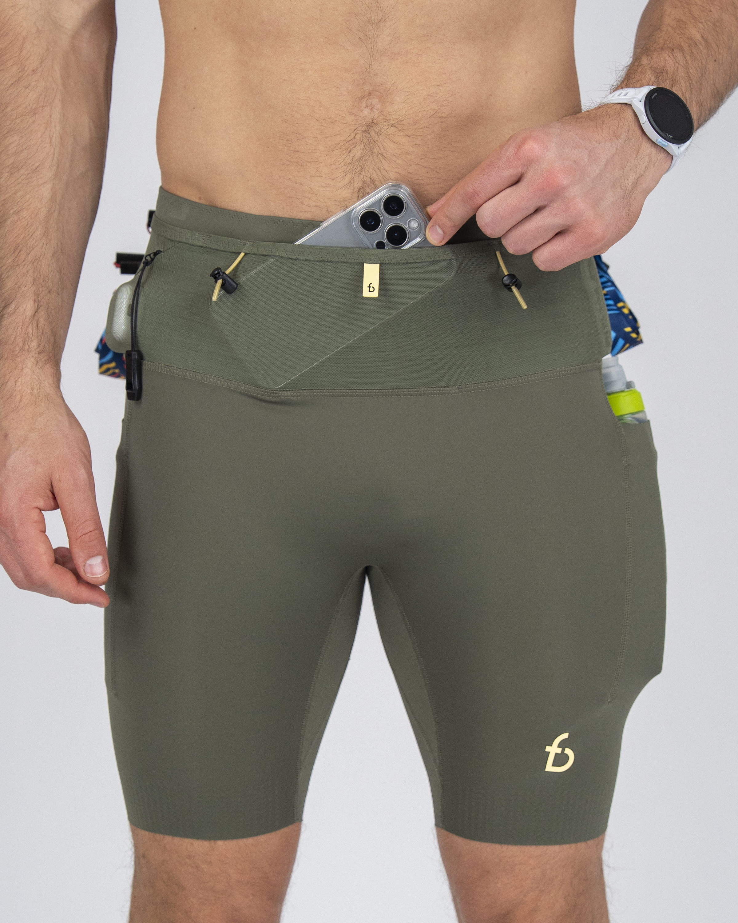 Men's Trail Run Compression Shorts