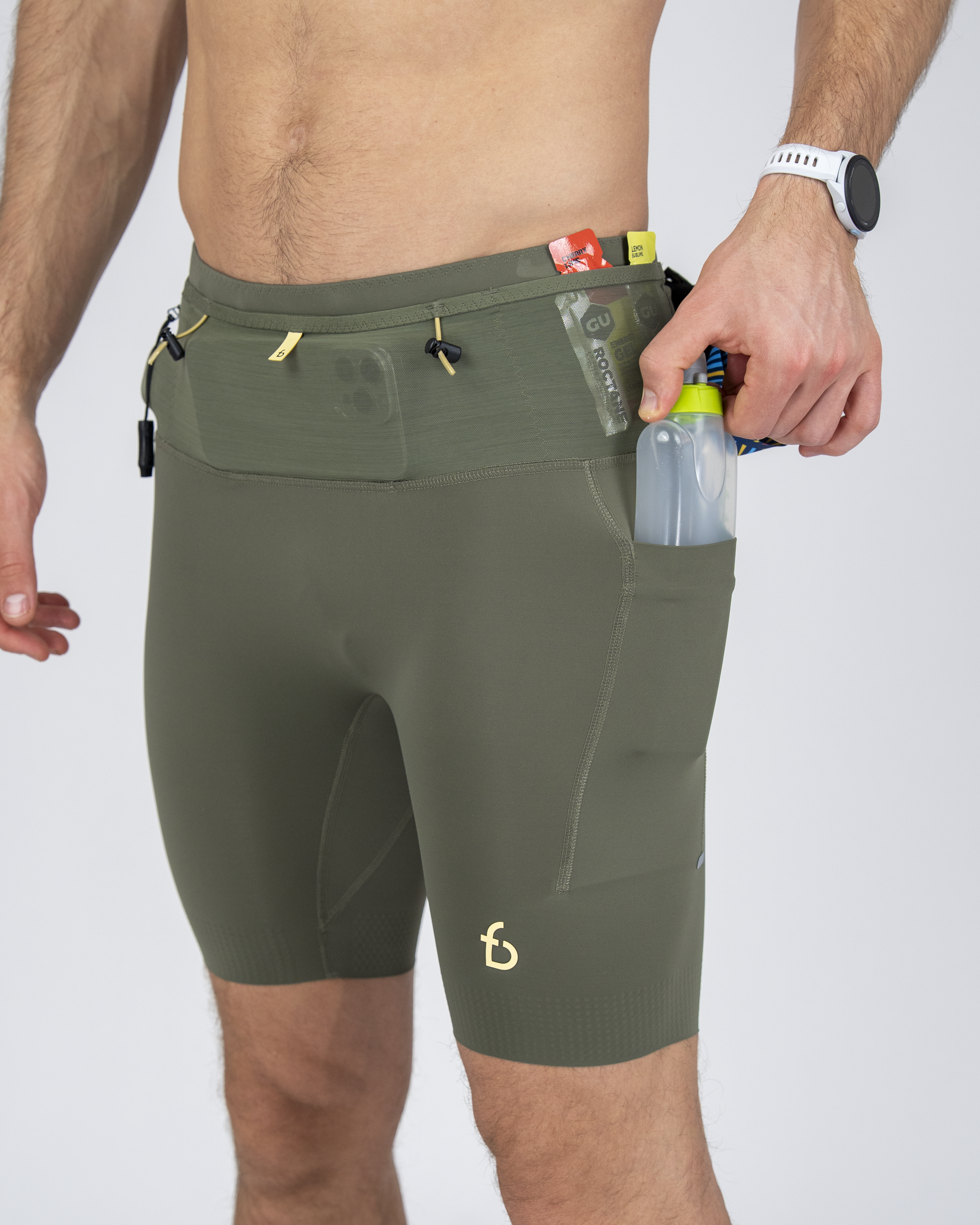 Men's Trail Run Compression Shorts