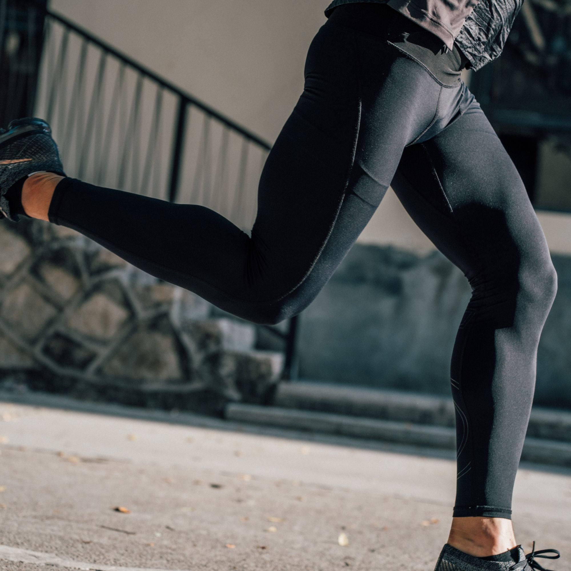 Men's Compression Running Pants | FlipBelt.com