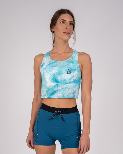 Marathon Mesh Crop Top