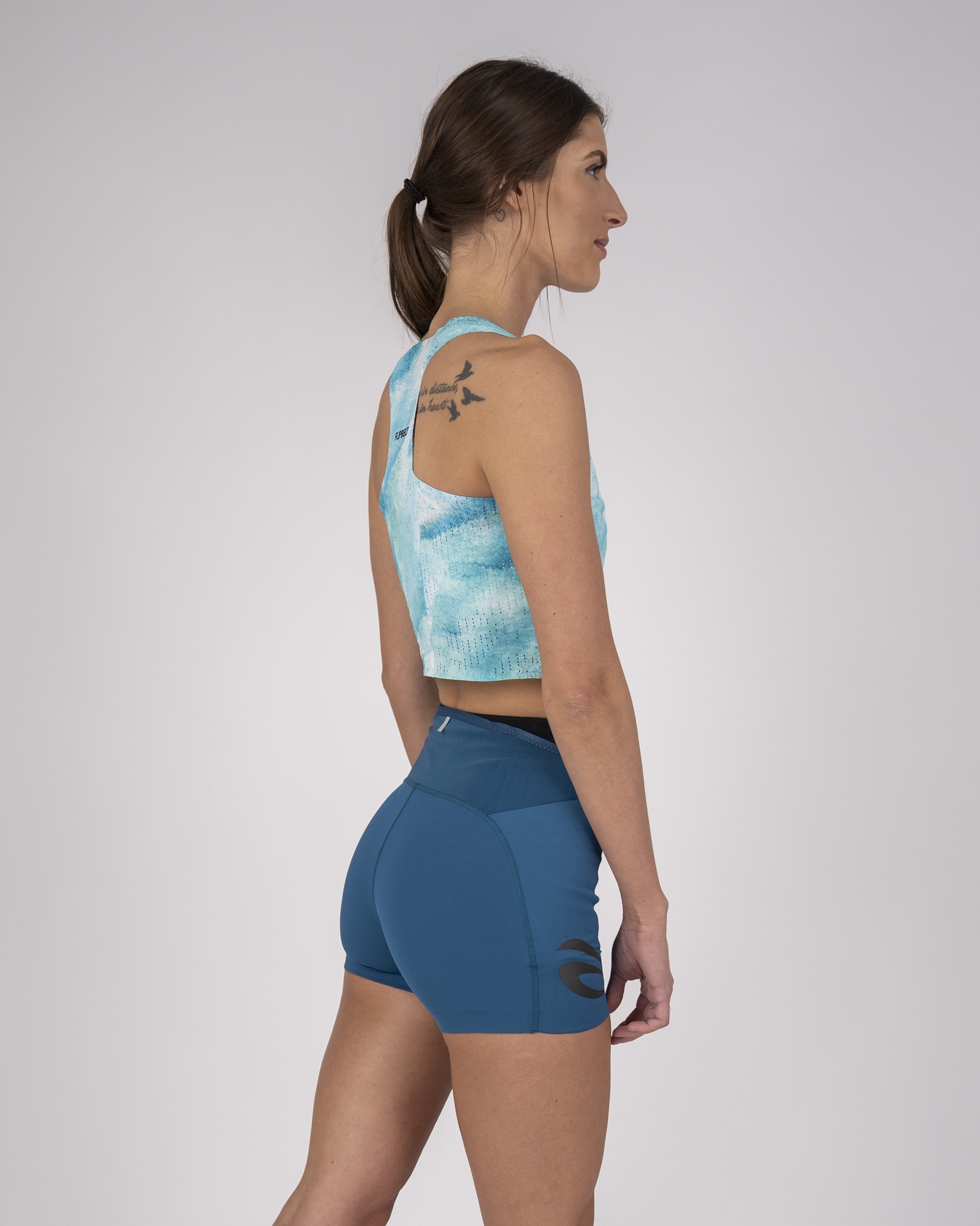 Marathon Mesh Crop Top