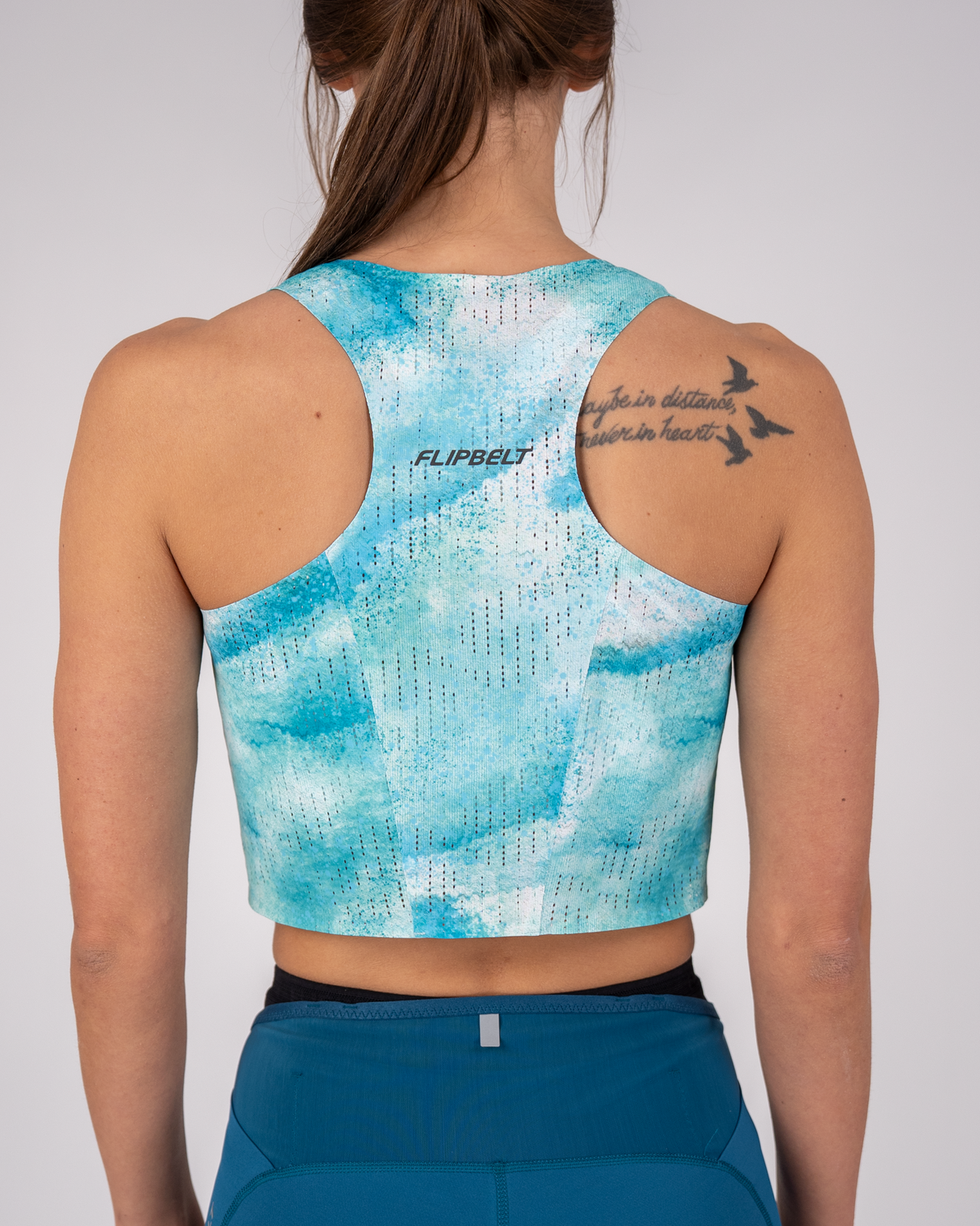 Marathon Mesh Crop Top