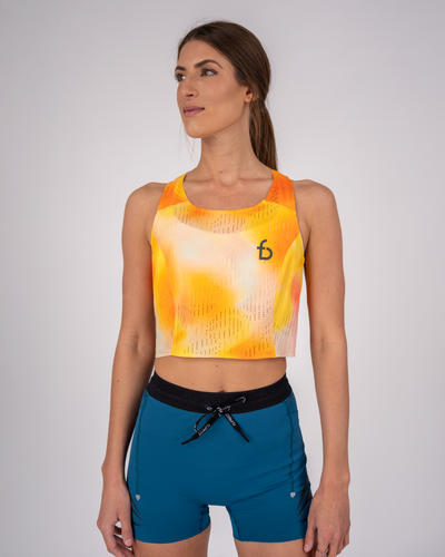 Marathon Mesh Crop Top