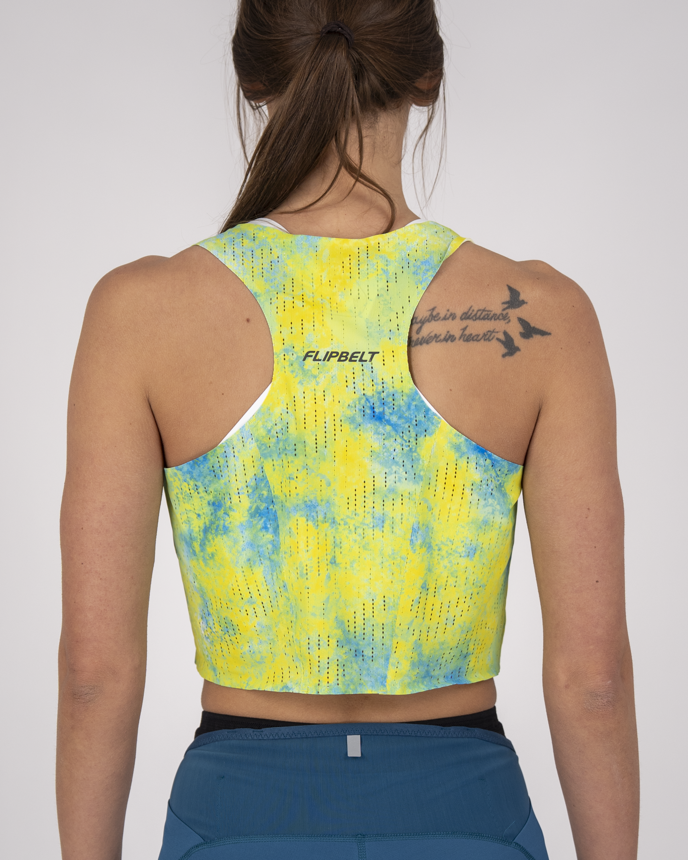 Marathon Mesh Crop Top