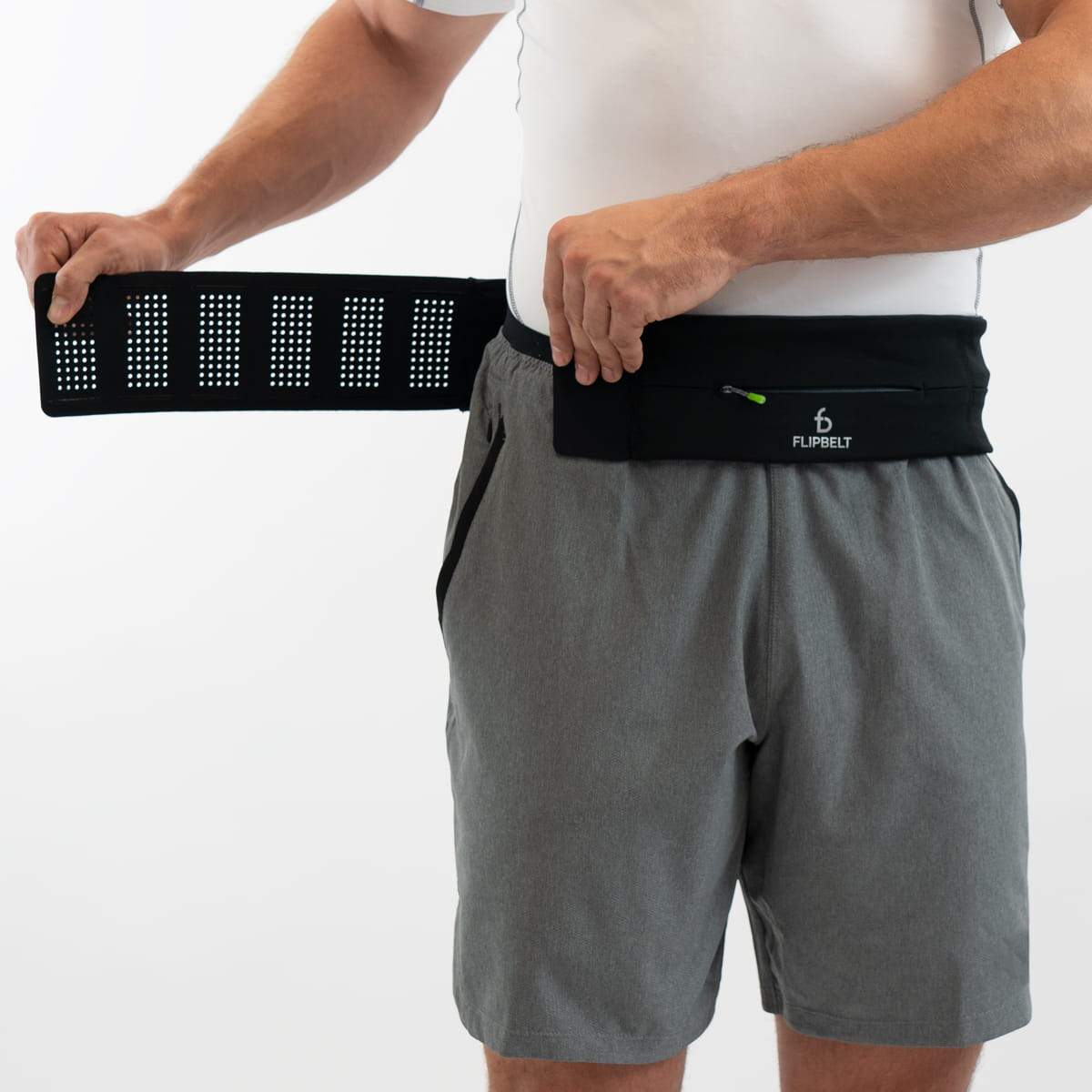 FlipBelt Zipper Running Belt  FlipBelt Zipper Edition - The Natural  Athletes Clinic