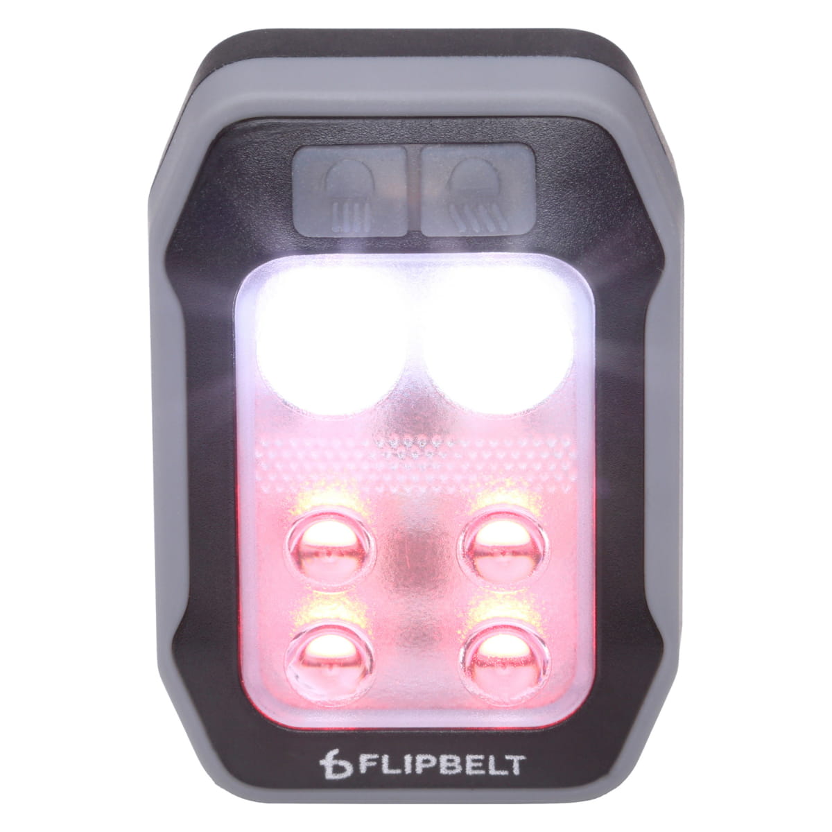  FlipBelt Clip On LED Running Light for Men and Women, Hands  Free Safety Flashlight for Running, Biking, Hiking, Portable and  Rechargeable Night Running Gear : Sports & Outdoors