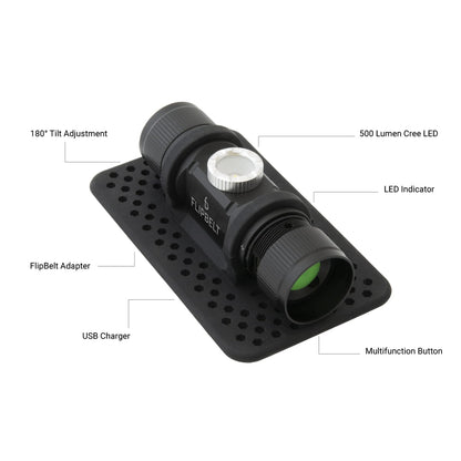 FlipBelt Rechargeable Running Light